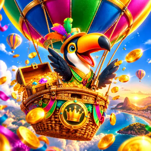 Balloon sendo inflado na tela do jogo até o momento do cash out