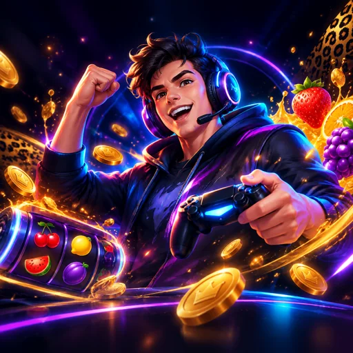 Arena de e-sports iluminada com telões exibindo partida e público animado